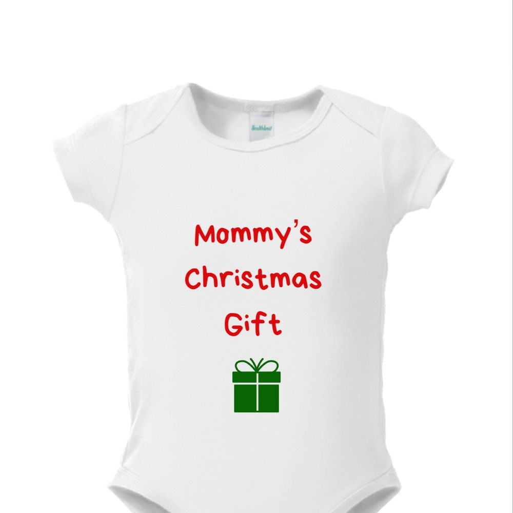 Mommy’s Christmas Gift Onesie Bodysuit